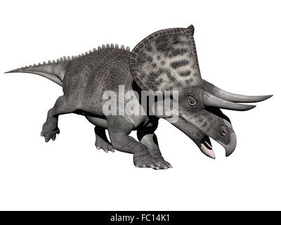 Zuniceratops Dinosaurier - 3d render Stockfoto