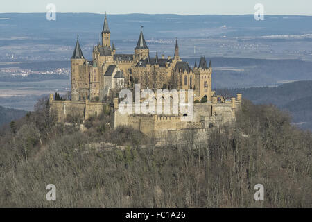 Burg Hohenzollern Stockfoto