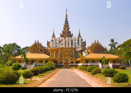 Kanbawzathadi Palast, Myanmar Stockfoto