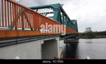 Gryfino Polen Brücke Stockfoto