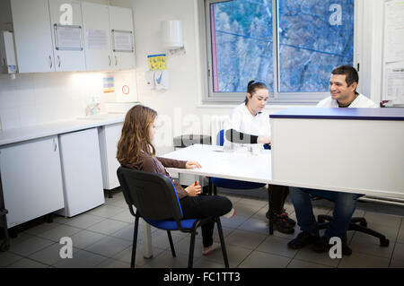 KLIMATHERAPIE Stockfoto