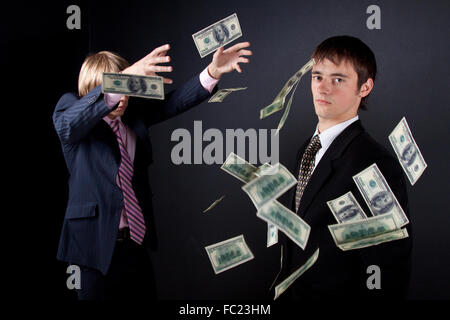 Business-Magie. Stockfoto