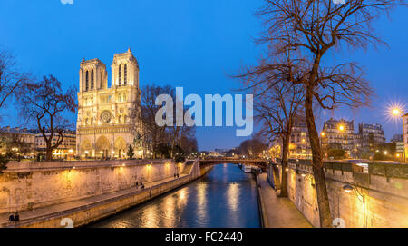 Kathedrale Notre-Dame Paris Stockfoto