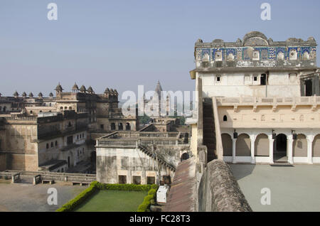 Chaturbhuj Tempels. Orchha. Madhya Pradesh. Indien Stockfoto