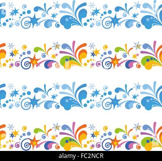 Abstrakte bunte nahtlose Hintergrund Stock Vektor