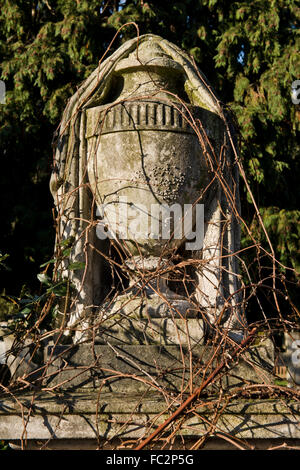 Befindet sich in der Nähe von Earls ist Court in Westlondon Brompton Road Friedhof und einer der glorreichen sieben Friedhöfe von London. Stockfoto