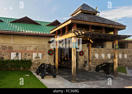 Fort junge Hotel Roseau Dominica West Indies Stockfoto