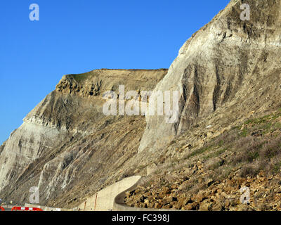 Coastal Erdrutsch Stockfoto