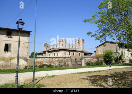 Castello di cavernago Stockfoto