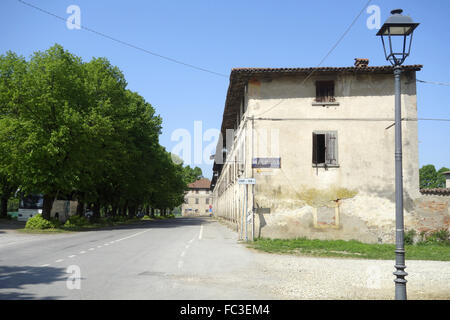 Castello di Cavernago Stockfoto