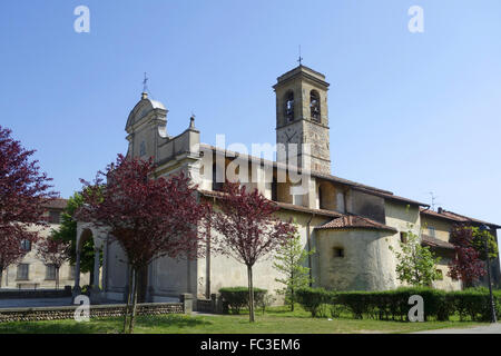 Castello di cavernago Stockfoto