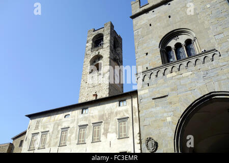 Cappella Colleoni in Bergamo Stockfoto