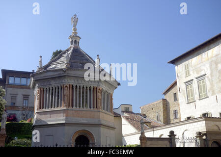 Cappella Colleoni in Bergamo Stockfoto