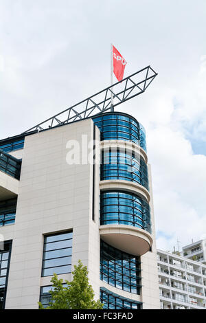 Die Parteizentrale der SPD in Berlin Stockfoto