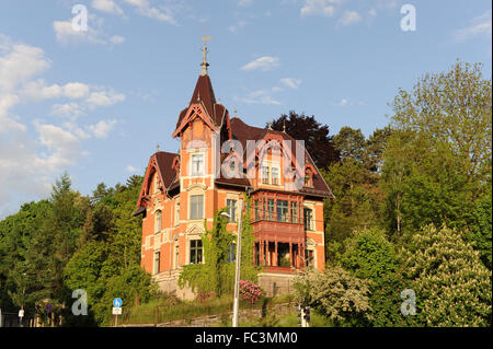 wunderschöne Villa in Sachsen Stockfoto