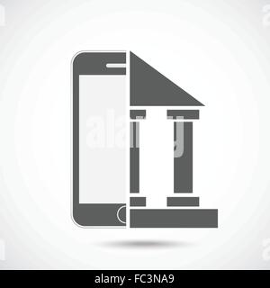 Abstrakten Symbol Konzept. Stock Vektor