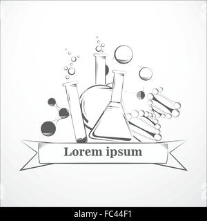 Chemie-Symbol Stock Vektor