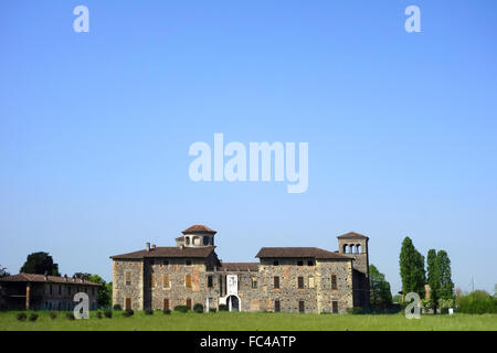 Castello di cavernago Stockfoto