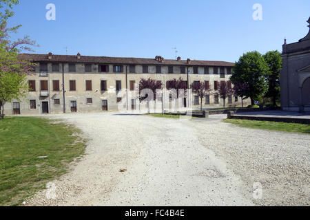 Castello di Cavernago Stockfoto