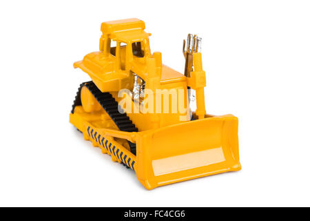 Spielzeug-Planierraupe Stockfoto