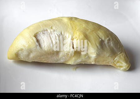 Eine innere Segment einer Durian-Frucht Stockfoto
