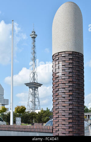 der Funkturm in Berlin Stockfoto