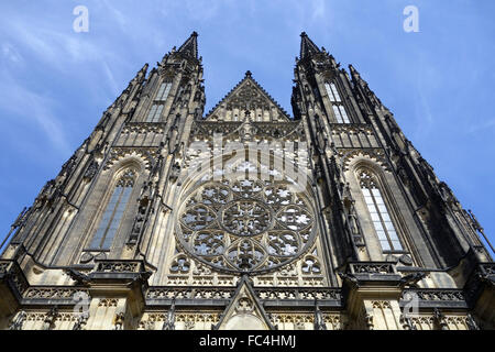 St.-Veits-Dom in Prag Stockfoto