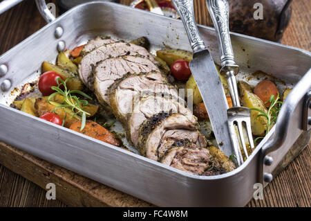 Lammbraten Stockfoto