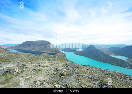 Besseggen-Grat im Jotunheimen Nationalpark Stockfoto