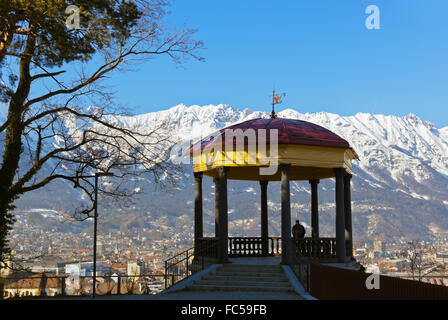 Laube in Innsbruck Österreich Stockfoto