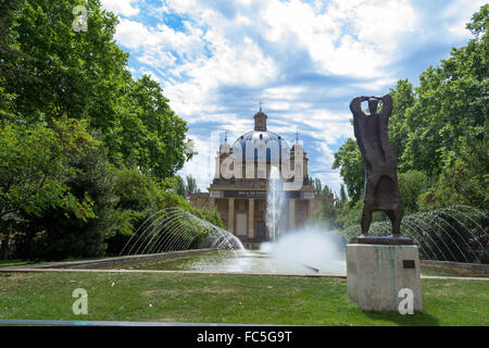 Monuemnto ein Los Caídos in pamplona Stockfoto