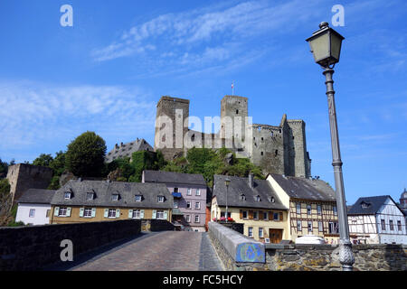 Runkel am Fluss Lahn West Deutschland Stockfoto