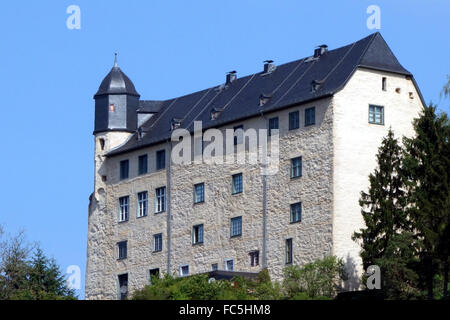 Runkel am Fluss Lahn West Deutschland Stockfoto