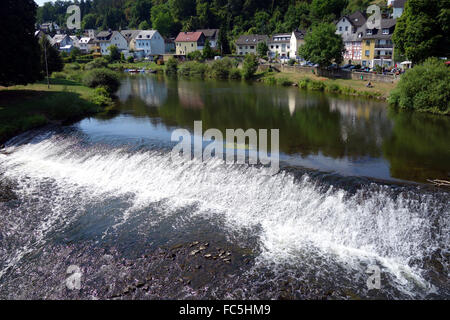 Runkel am Fluss Lahn West Deutschland Stockfoto