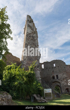 Detail der Burg Schaunberg - Österreich Stockfoto