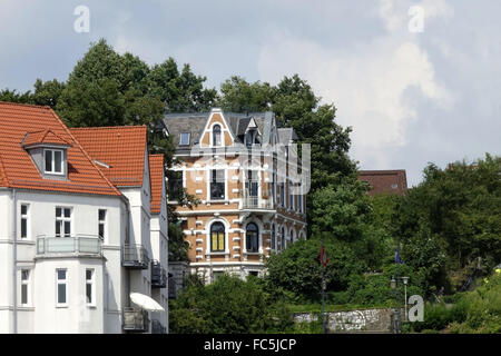 alte Gebäude Hamburg Norddeutschland Stockfoto