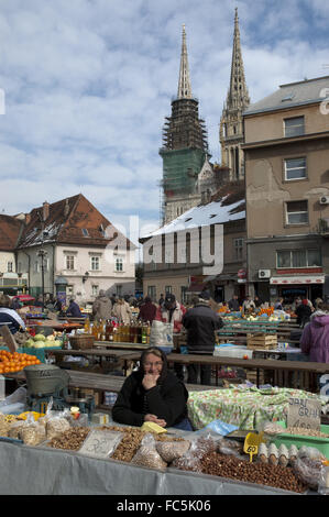 Motiv aus Zagreb, Kroatien, Europa. Stockfoto