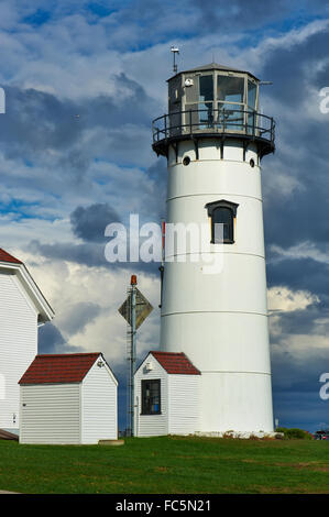 Chatham Leuchtturm am Cape Cod Stockfoto