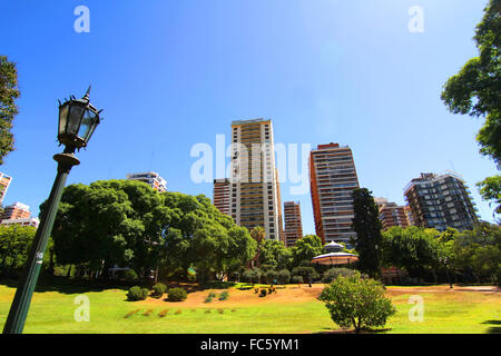 Plaza Barrancas de Belgrano in Buenos Aires Stockfoto