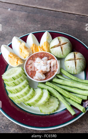 Frische Shrimps-paste Stockfoto