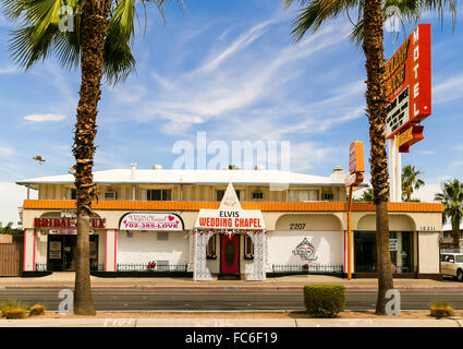 Hochzeit in Las Vegas Stockfoto