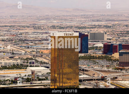 Trump-Hotel in Las Vegas Stockfoto