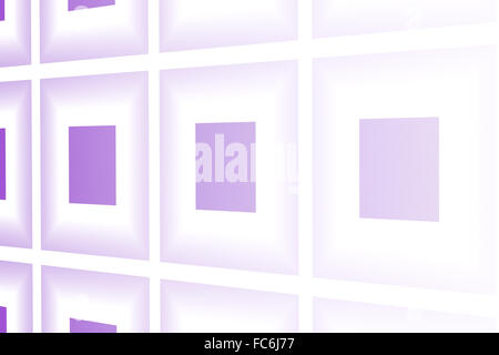 Fliesenwand Stockfoto