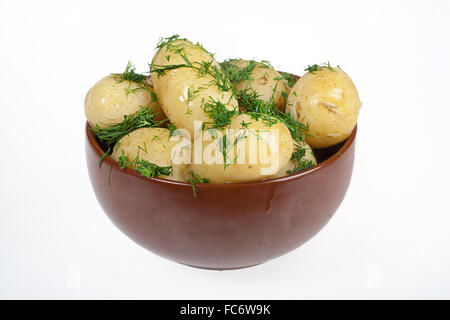 Stillleben mit Kartoffeln Stockfoto