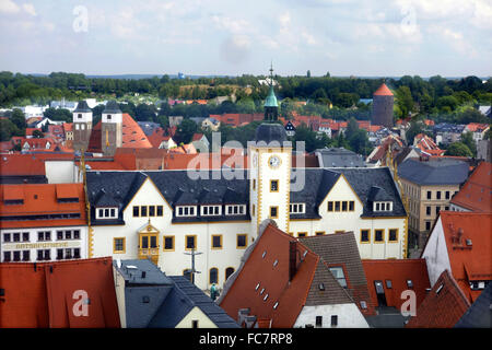 Rathaus von Freiberg / mittleren Sachsen, Deutschland Stockfoto