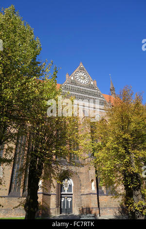 St.-Nikolai-Kirche in Wismar, Deutschland Stockfoto