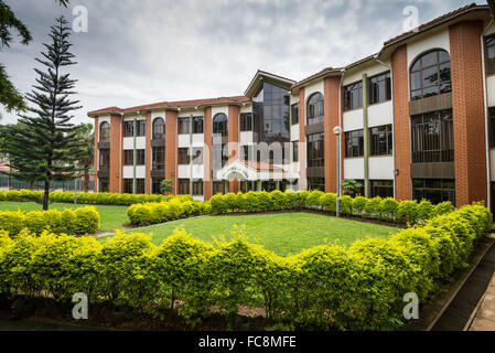 Touristen-Büro der Berggorillas, Kampala, Uganda, Afrika Stockfoto