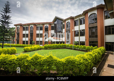 Touristen-Büro der Berggorillas, Kampala, Uganda, Afrika Stockfoto