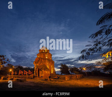 Po Nagar Cham Towers, Nhan Turm, Vietnam Stockfoto