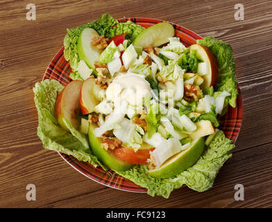 Waldorf-Salat Stockfoto